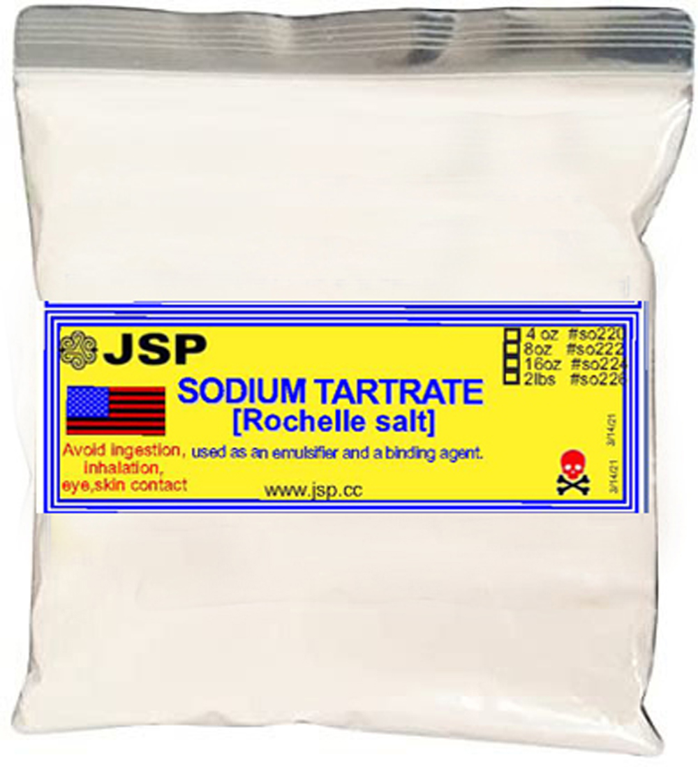 SODIUM TARTRATE ( rochelle salt) 2 lbs [so226] : JSP 