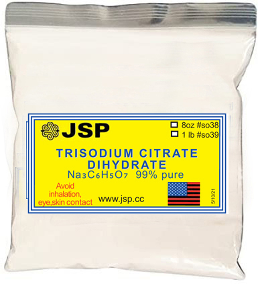 TRISODIUM CITRATE DIHYDRATE 1 pound - Click Image to Close