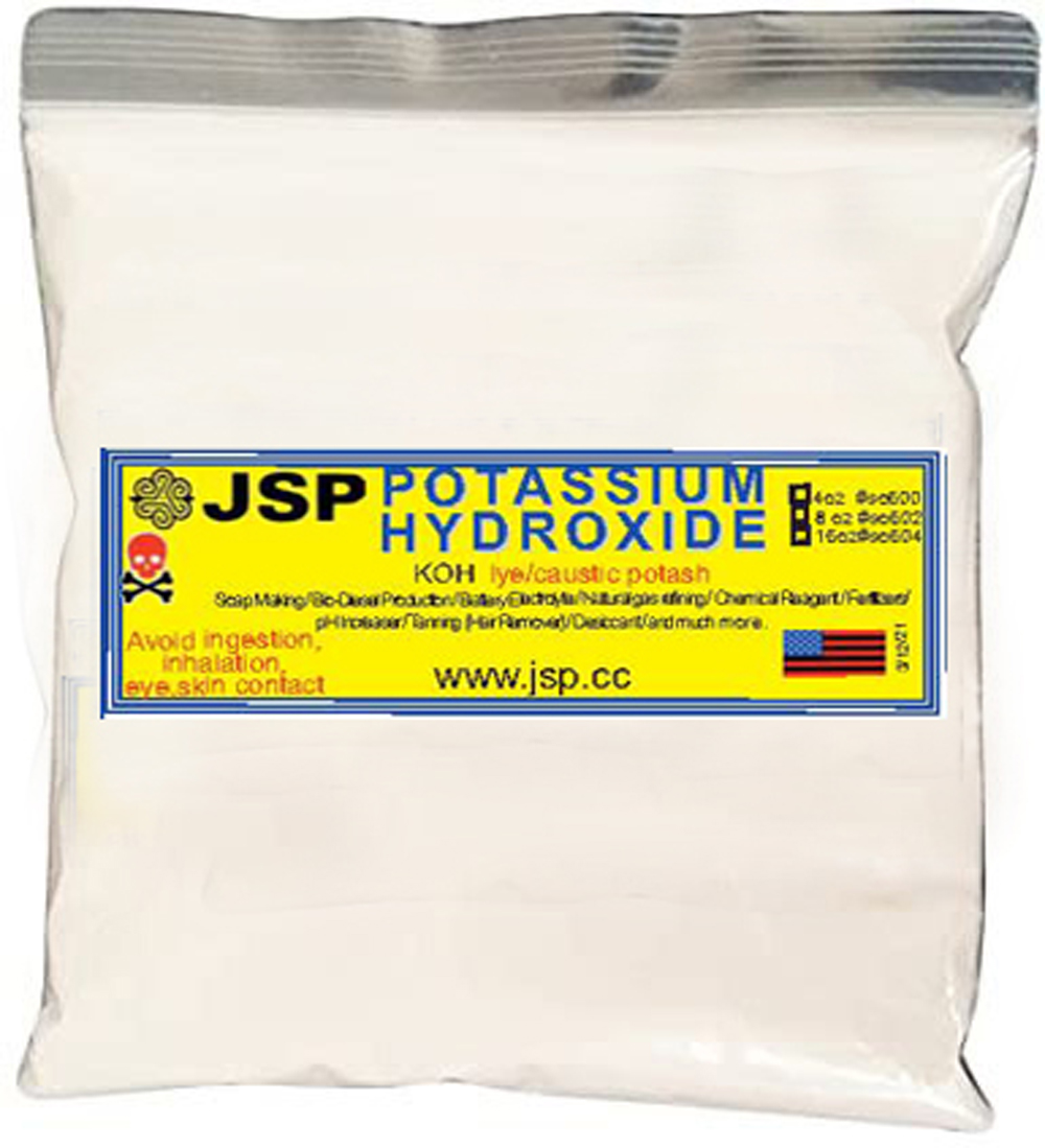 Potassium Hydroxide Soap Making