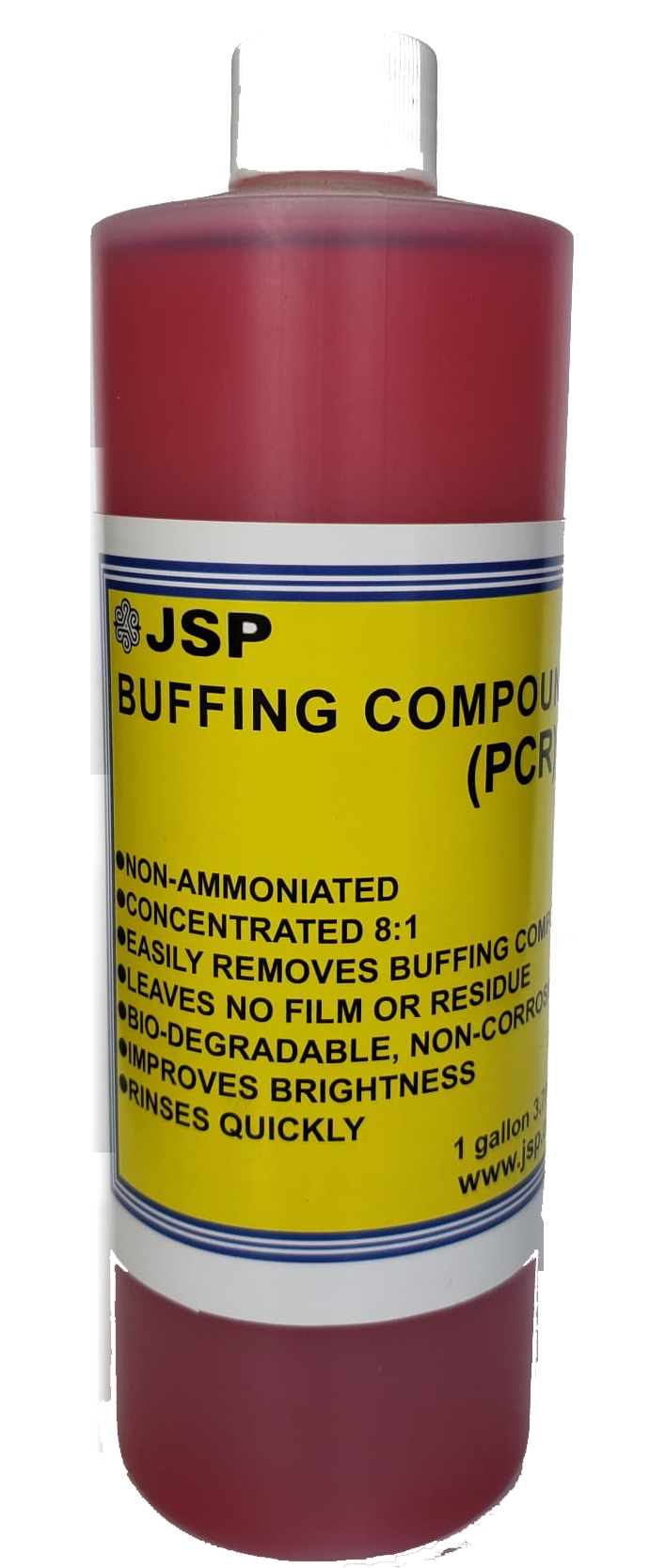 BUFFING COMPOUND REMOVER, 16 ounces - Click Image to Close