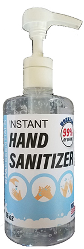HAND SANITIZER GEL 16 ozs with pump 32 per case - Click Image to Close