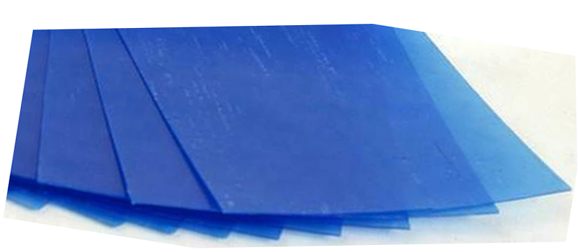 4"x4" sheet wax 22 gauge blue - Click Image to Close